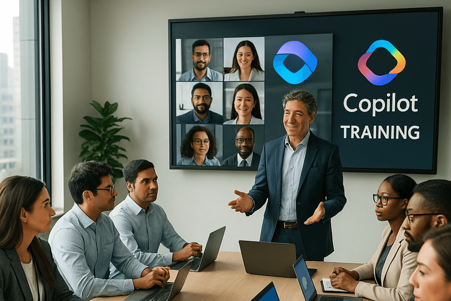 Scaling Copilot Training with Role-Based Precision