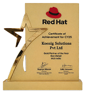 RedHat Gold Partner of the Year 2025