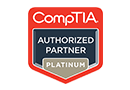 Authorized CompTIA provider badge